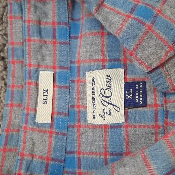 J. Crew 100% Cotton Shirting Slim Fit Shirt - Picture 2 of 4